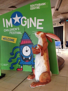 Giant hare square