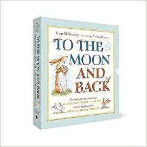 To the moon and back image book listing