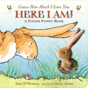 Guess how much i love you here i am! a finger pupper book detail